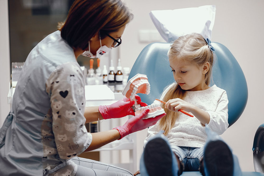 dentista especializado en niños